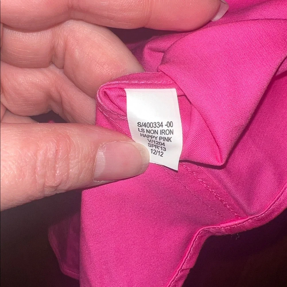 NWT Banana Republic Pink Button Down Shirt Size 0 - Picture 5 of 6